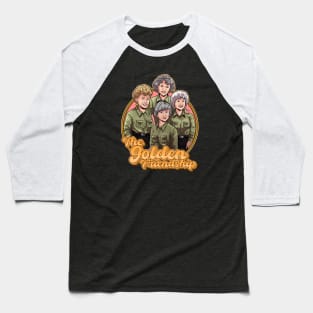 The Golden Friendship Artwork Baseball T-Shirt